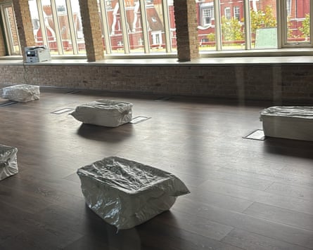 One of the offices holding snails in Winchester House.