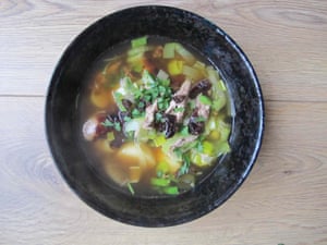 Catherine Brown’s cock-a-leekie soup