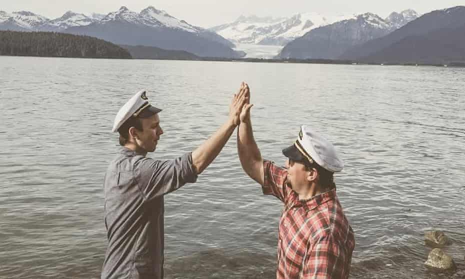 Craig Kasberg and Zach Wilkinson in Juneau, Alaska