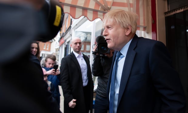 Kenneth Branagh as Boris Johnson in This England.