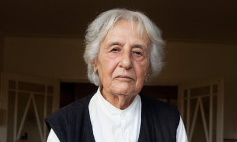 Anita Lasker-Wallfisch, photographed at her home in London, December 2020.