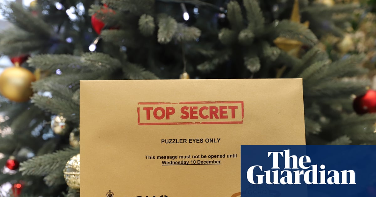 Image for Christmas code-crackers: GCHQ reveals annual festive card for puzzle fans