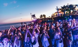 a sundowner DJ set at the Kala festival