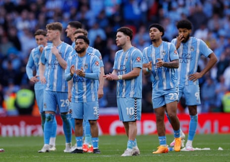 Coventry City 3-3 Man United (2-4 pens): FA Cup semi-final – as it happened  | FA Cup | The Guardian