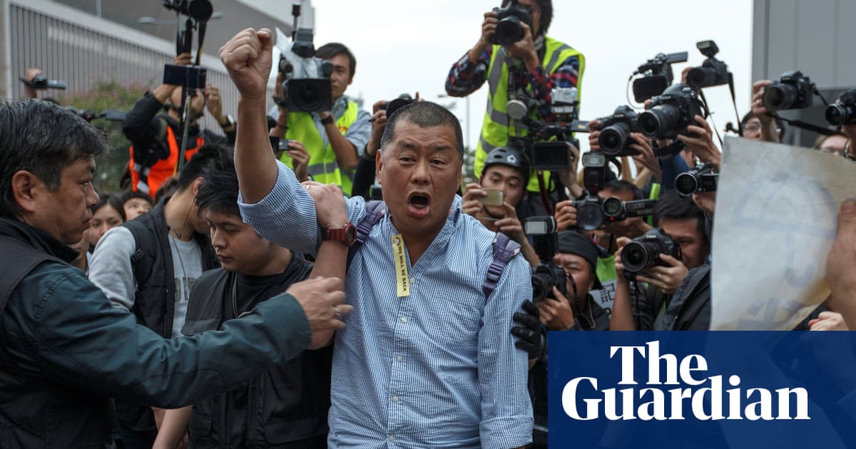 Hong Kong media tycoon Jimmy Lai arrested on charges of illegal assembly