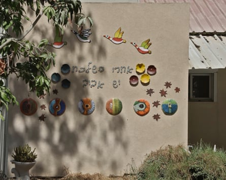 Writing and illustrations on wall
