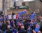 Neo-Nazis and politicians among protesters at anti-immigration March for Australia rallies