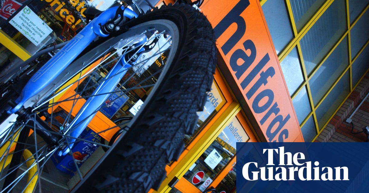 Halfords joins list of firms hit by supply chain problems as bike sales dive 26%