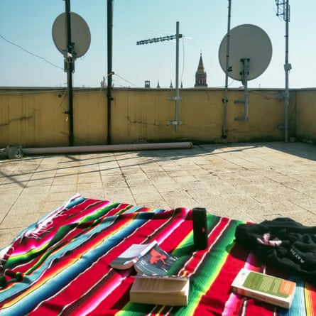 student life in quarantine essay Sunbathing and revising on the terrace.