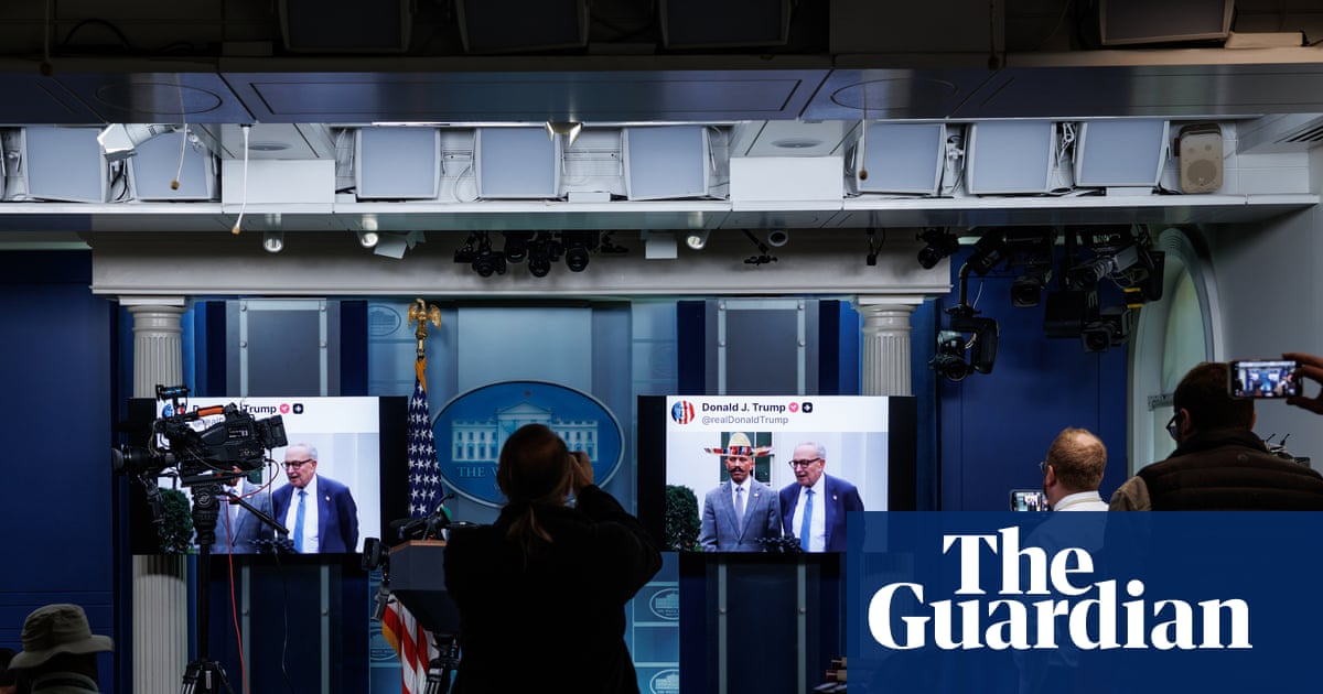 White House plays racist deepfake video of Democratic leaders on loop