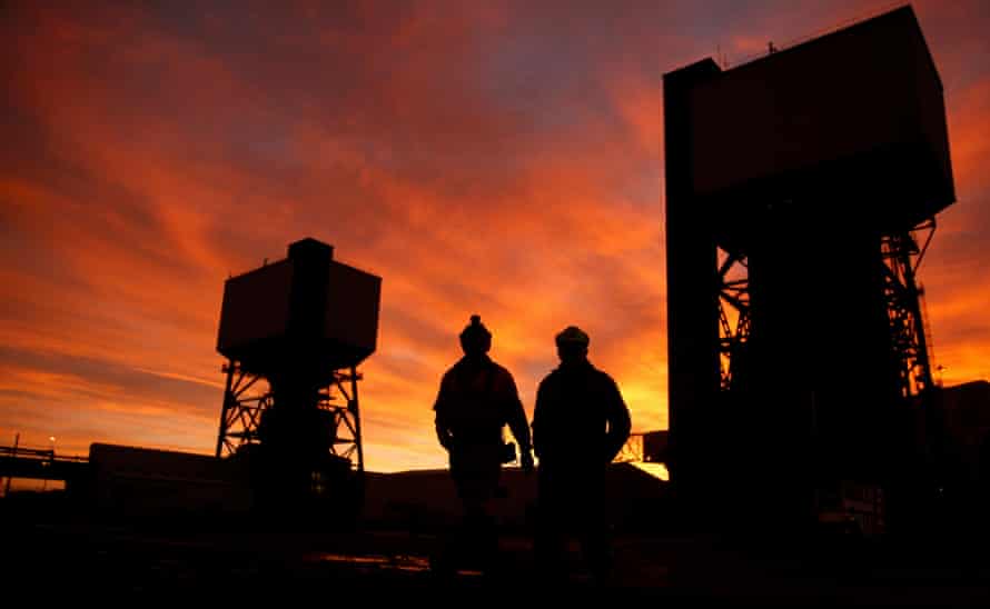 Doomsday for Kellingley Colliery: a colourful Margaret Thatcher picture on one of those towers would brighten the place up.