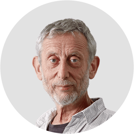 Michael Rosen. Circular panelist byline. DO NOT USE FOR ANY OTHER PURPOSE!