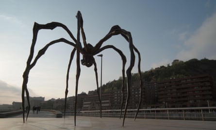 One of Louise Bourgeois’s spiders - fashion-approved art.