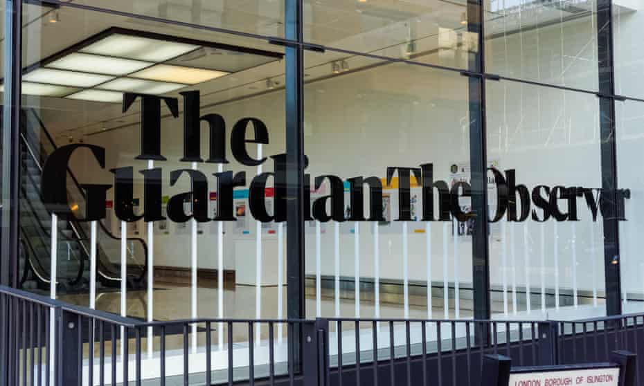 The Guardian office in King’s Cross, London