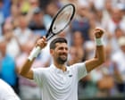 Novak Djokovic teases crowd and De Minaur before reaching Wimbledon quarter-finals