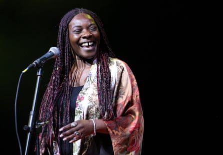 ‘It’s not easy being me’ … Buika performing during the Jazz of the Dnipro festival in Ukraine in 2021.