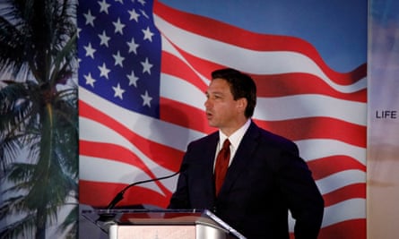 Florida governor Ron DeSantis