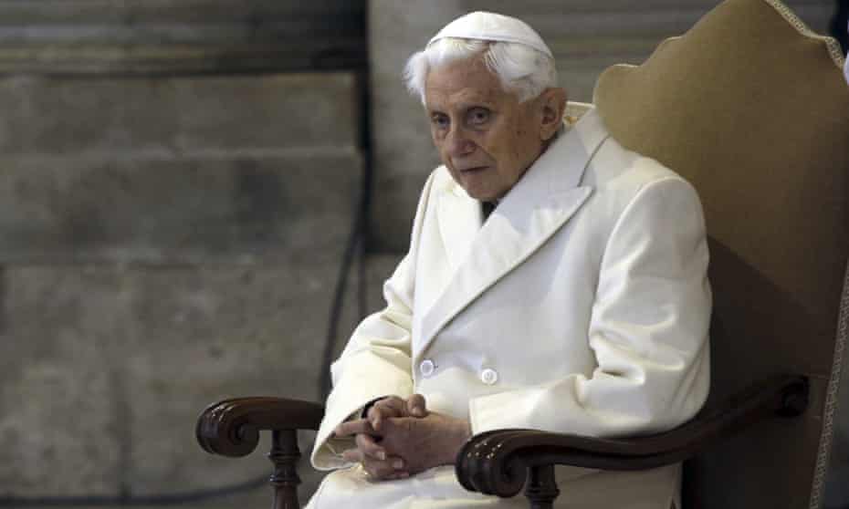 Former pope Benedict