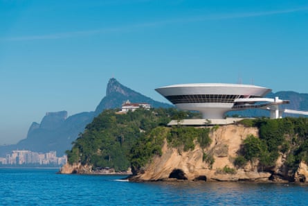 The Niterói Contemporary Art Museum in Rio de Janiero.