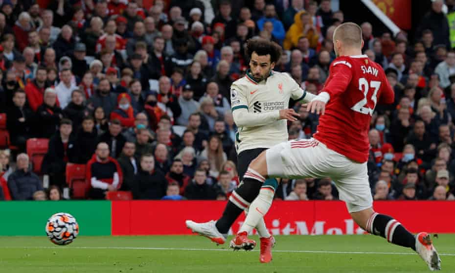 Mohamed Salah hits hat-trick as Liverpool thrash Manchester United |  Premier League | The Guardian