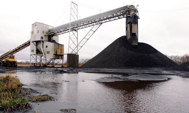 A conveyor belt moves underground mined coal to the surface at Peabody Energy's Gateway near Coulterville