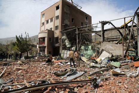 6 अप्रैल, 2026 को ईरान के तेहरान के वेलेनजैक जिले में संयुक्त राज्य अमेरिका और इज़राइल द्वारा किए गए सैन्य हमले के बाद क्षतिग्रस्त शाहिद बेहश्ती विश्वविद्यालय का एक दृश्य।