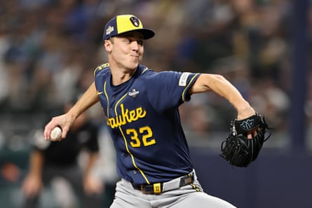 Jacob Misiorowski allowed two hits over five and two-thirds scoreless innings as the Milwaukee Brewers clinched their first World Series title on Wednesday.
