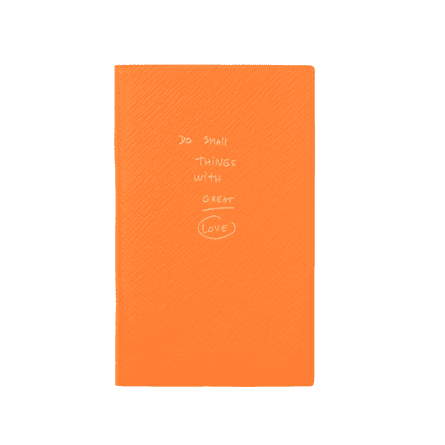 Smythson x Thomas Lélu ‘Do Small Things’ Panama notebook