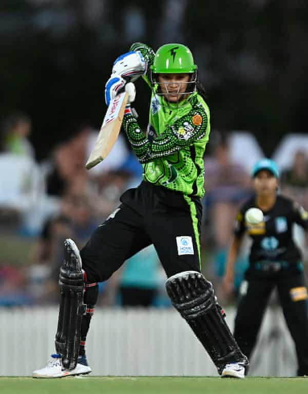 Smriti Mandhana was on song for the Sydney Thunder.