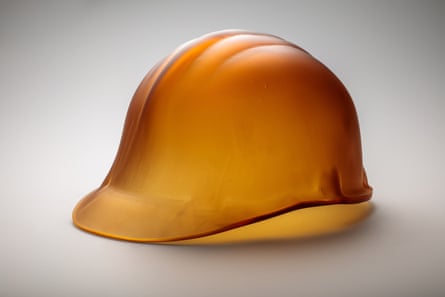 Glass Helmet, 2022. © Courtesy Ai Weiwei Studio