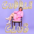 Lou Sanders Cuddle Club Podcast press publicity poster image