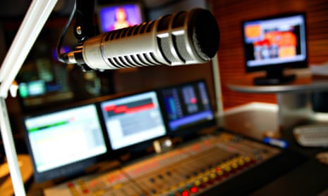 A generic radio studio