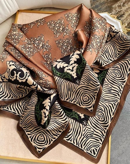 Silksilky Silk Square Scarf product photo