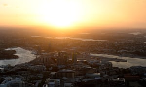 A high view of Sydney