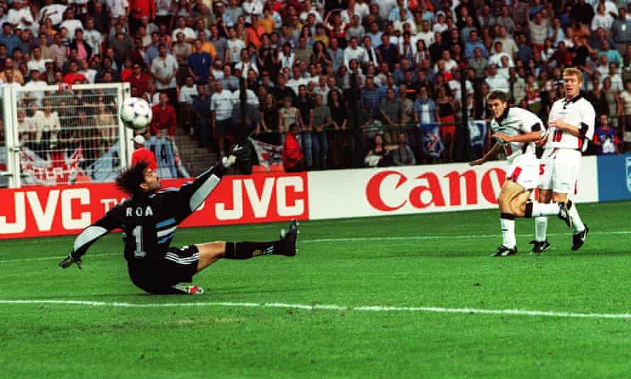 Michael Owen’s goal against Argentina at France 98