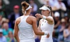 Wimbledon ends in tears for Haddad Maia as Rybakina makes quarter-finals