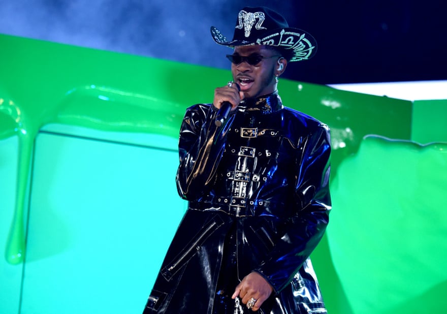 Lil Nas X performs at the Grammys in January.