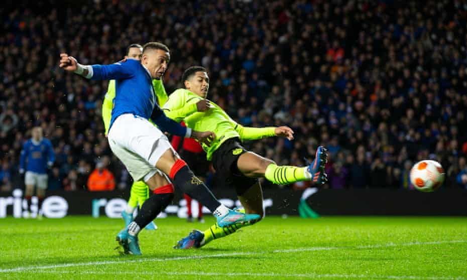 James Tavernier S Double For Rangers Dumps Dortmund Out Of Europa League Europa League The Guardian James Tavernier S Double For Rangers Dumps Dortmund Out Of Europa League Europa League The Guardian