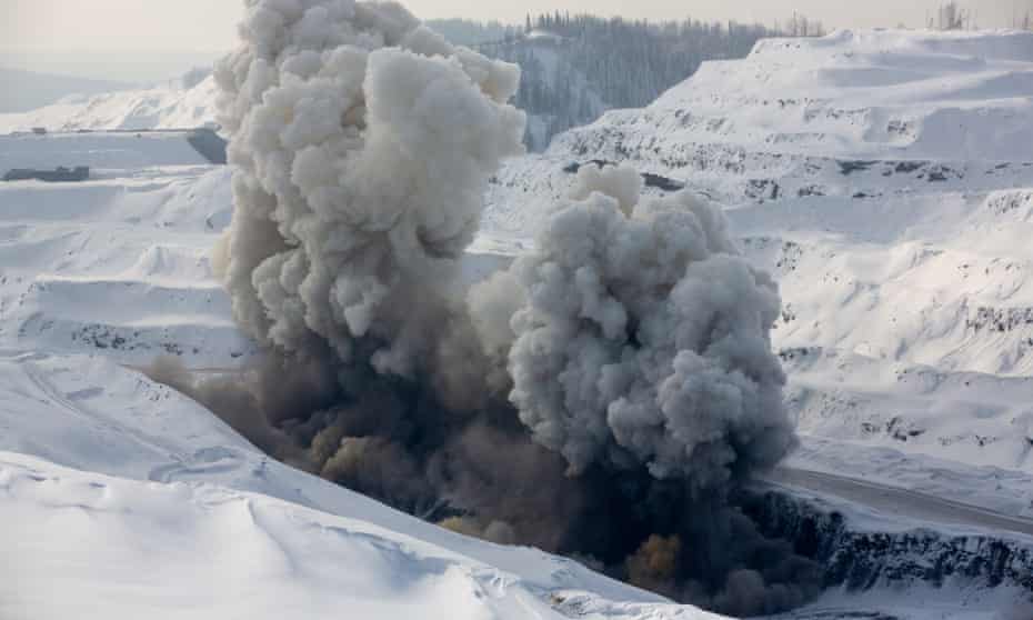 Blast at the Raspadskaya cola mine, Russia.