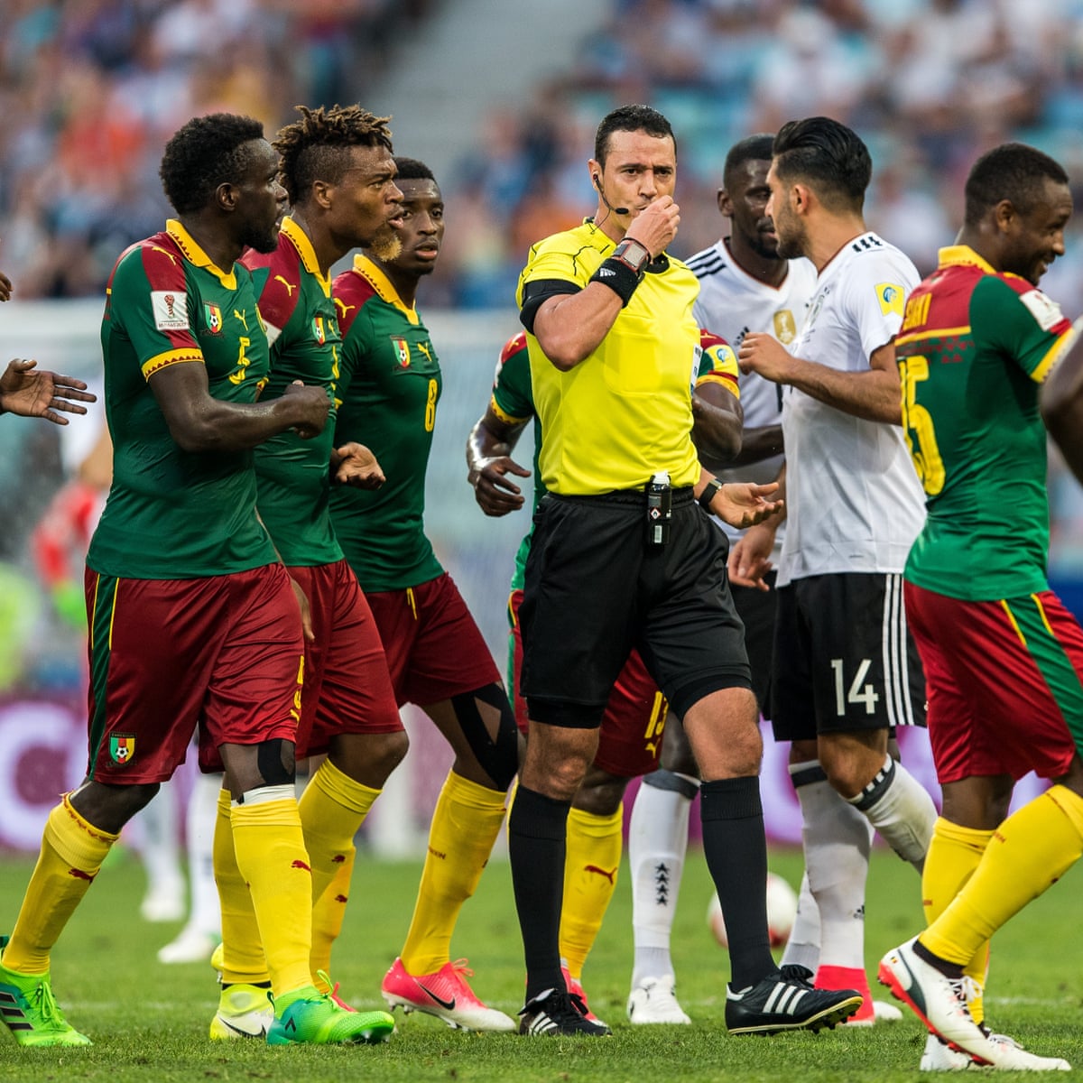 Confederations Cup Germany Reach Semi Final After Video Replay Confusion Confederations Cup The Guardian Confederations Cup Germany Reach Semi Final After Video Replay Confusion Confederations Cup The Guardian