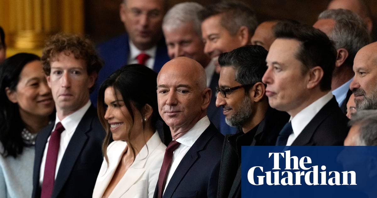 Big tech continues to bend the knee to Trump a year after his inauguration