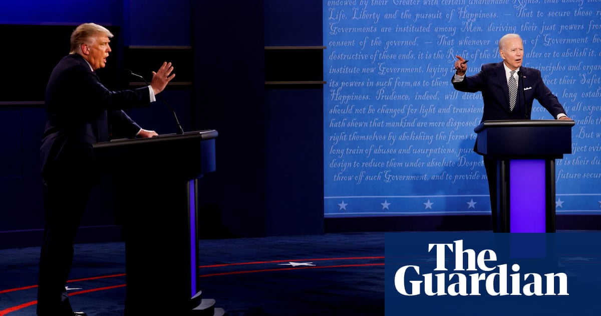 Presidential debate commission adopts rules to mute microphones - The Guardian