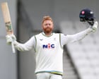 Bairstow and Lyth punish Surrey, Rew stars for Somerset: county cricket, day one – as it happened