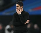 ‘Like a ball of poison’: Mikel Arteta admits to pain from Arsenal’s Carabao Cup final loss