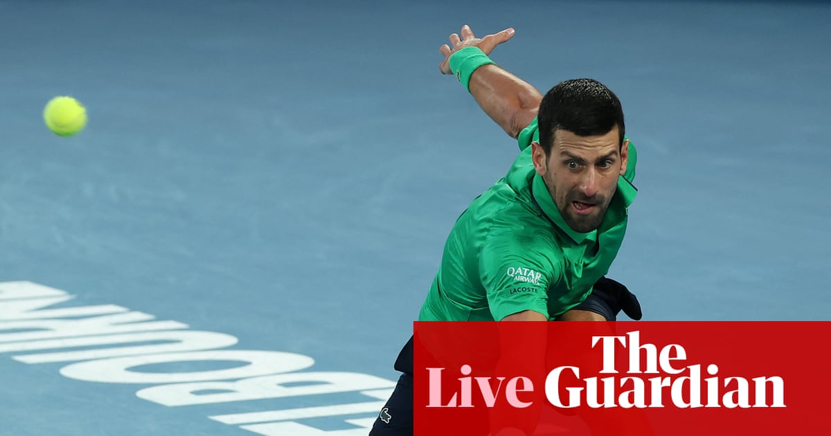 Carlos Alcaraz v Novak Djokovic: Australian Open 2026 men’s singles final – live