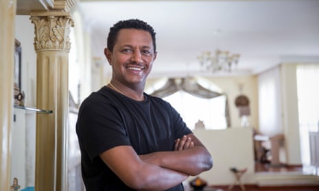 Teddy Afro … somewhat unintentionally, a flag-waver for the Ethiopian opposition.