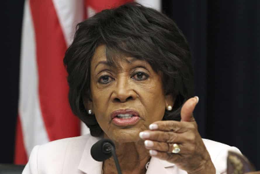 Maxine Waters urged people to 'push back' on the Trump administration.