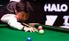 Zhao Xintong takes 11-6 lead over Mark Williams in world championship final