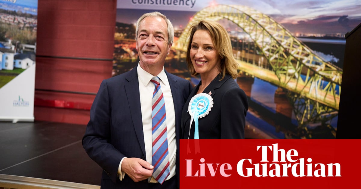 English local elections: Tories reject claim Reform UK main opposition after ultra-slim byelection win – UK politics live