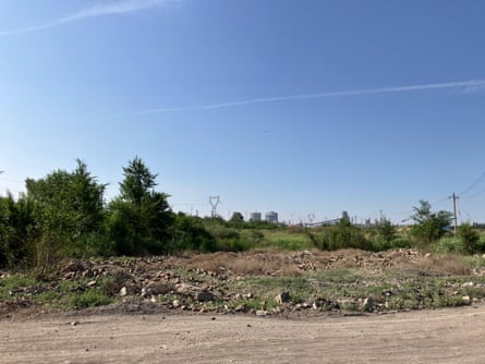 The demolished site of Xinguang Number One Village